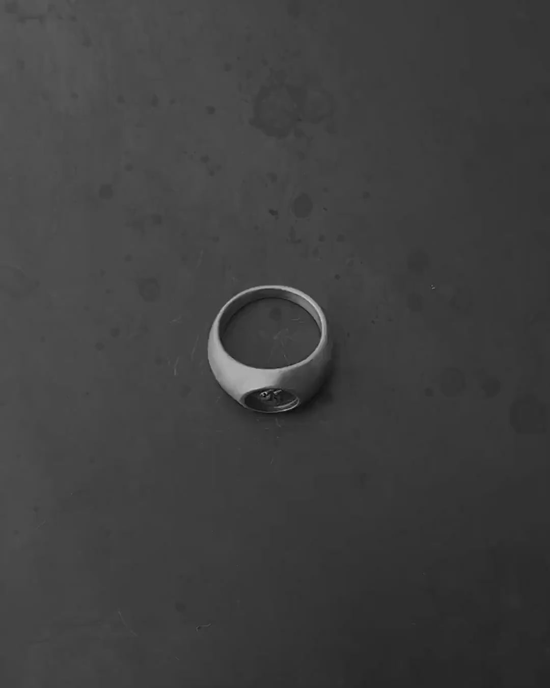 Bague en argent HERZ