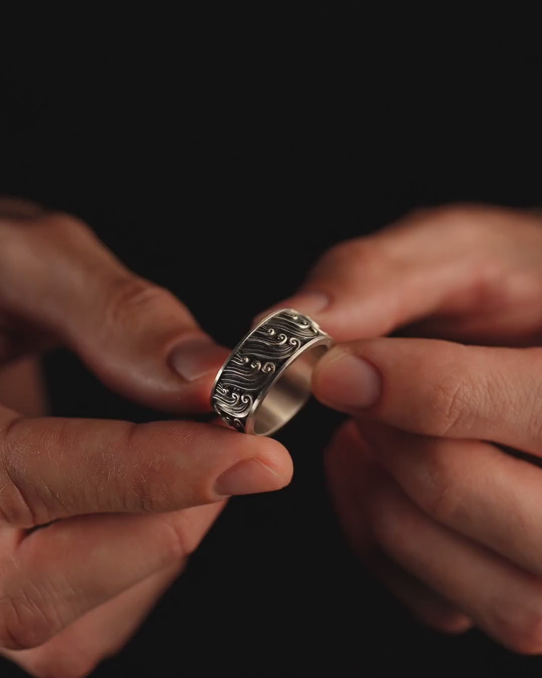 Bague en argent GOLVEN