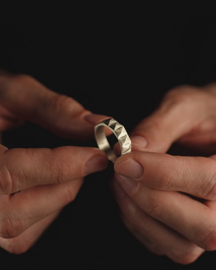 Bague en argent SPECULAIRE