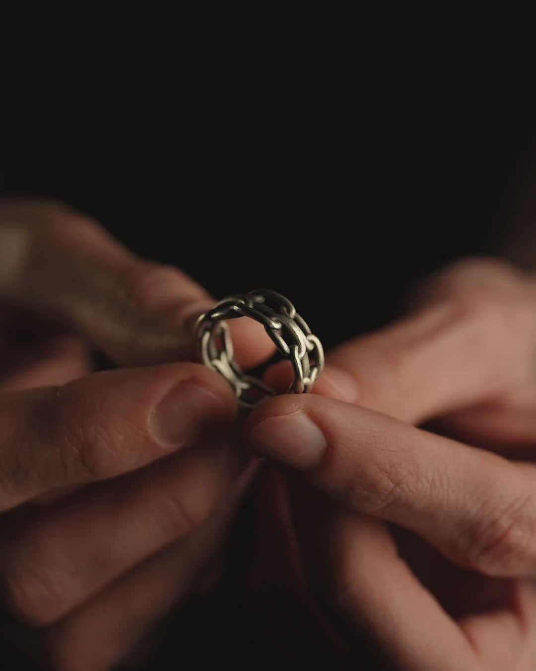 Bague en argent FUERZA