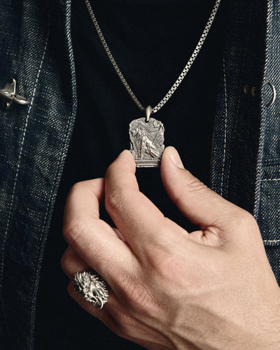 Bague en argent LE LION