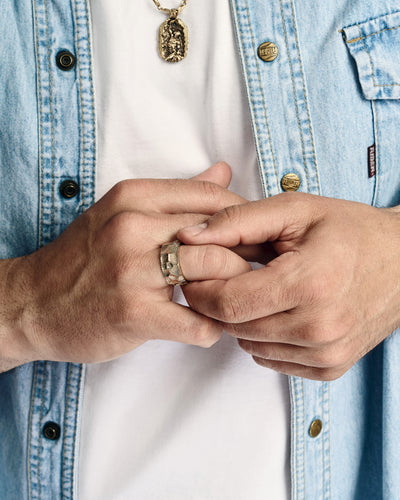 Bague CARVER (or jaune 14 carats)