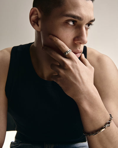 Silver ring SPECULAR