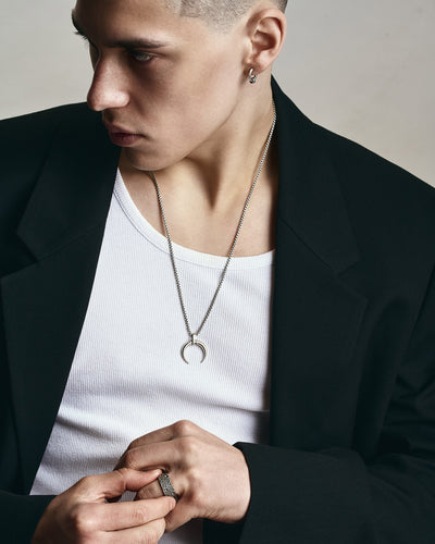 Anello in argento SUPERFICIE LUNA