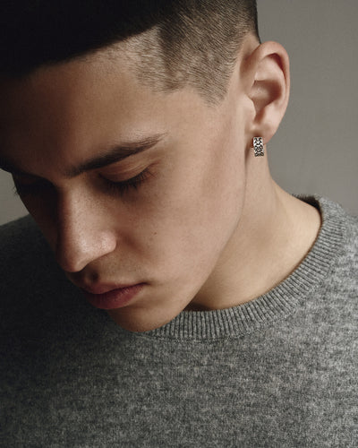 Silver single - earring DEJAVU