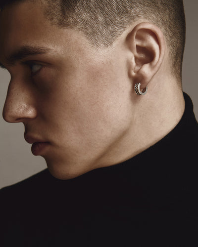 Silver single - earring DEJAVU