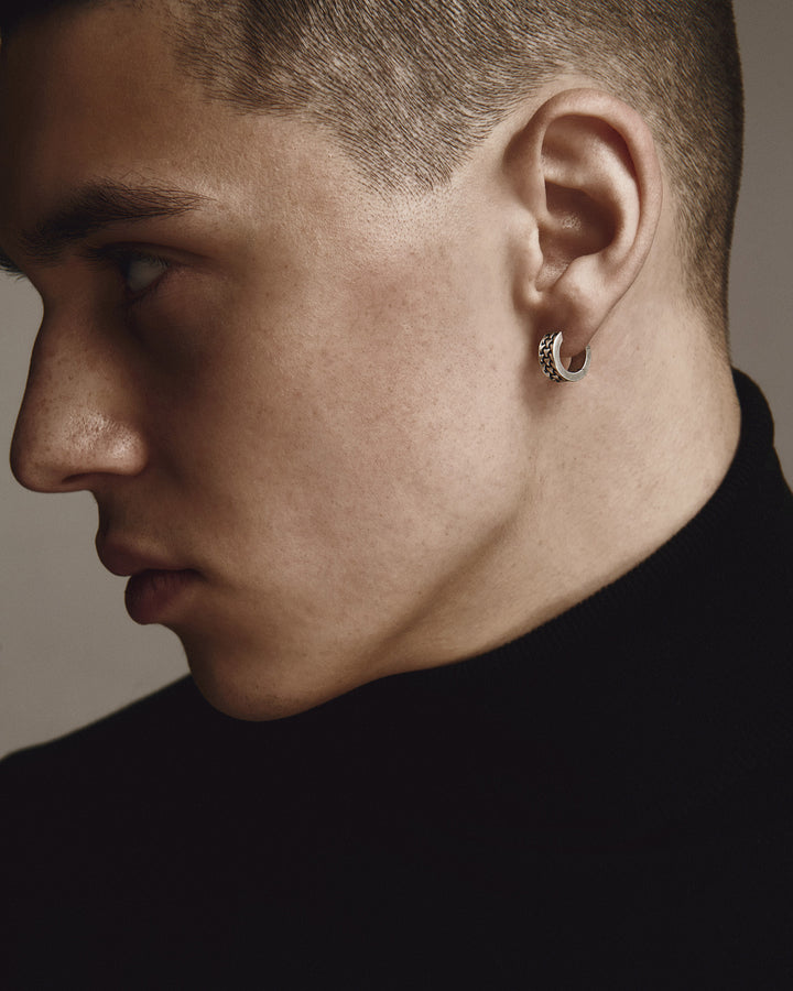 Silver single - earring DEJAVU