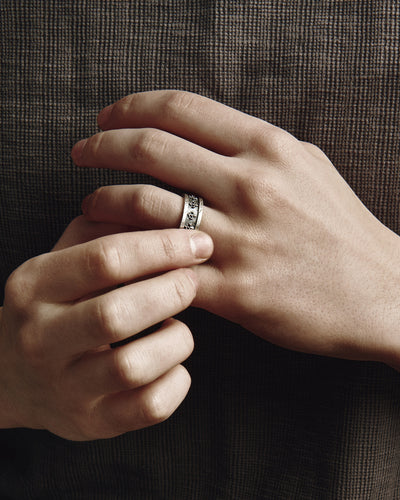 Silver ring FLEUR DE LIS