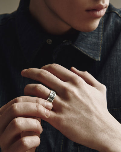 Silver ring NORDIC LEGACY