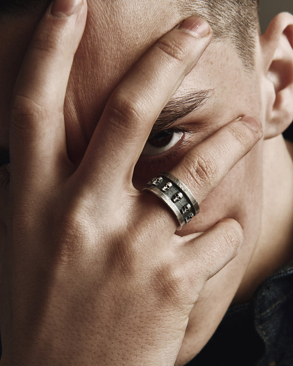 Silver ring ETERNAL DANCE