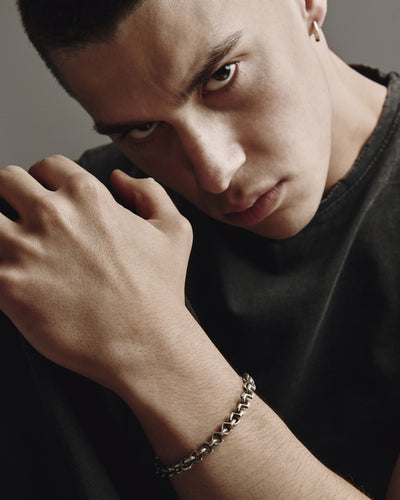 Silver bracelet TEMPLE