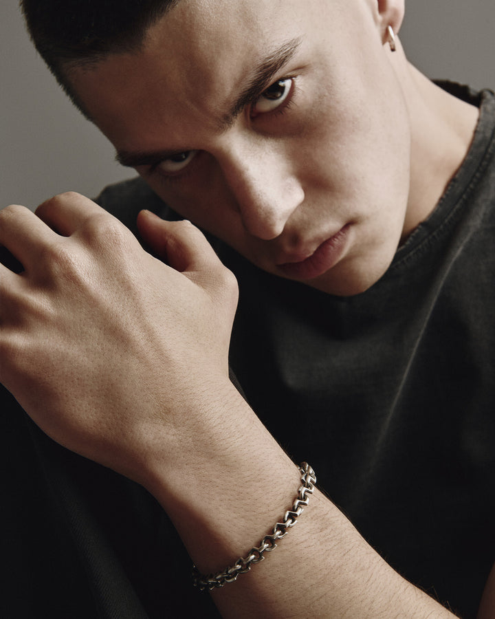 Silver bracelet TEMPLE