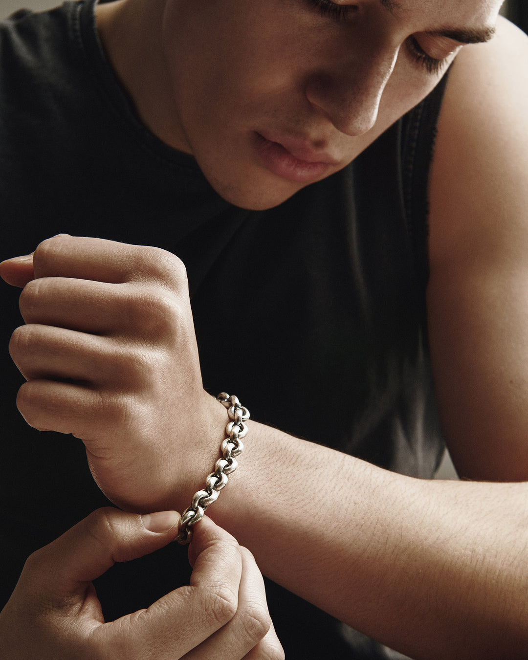 Silver bracelet MACHT