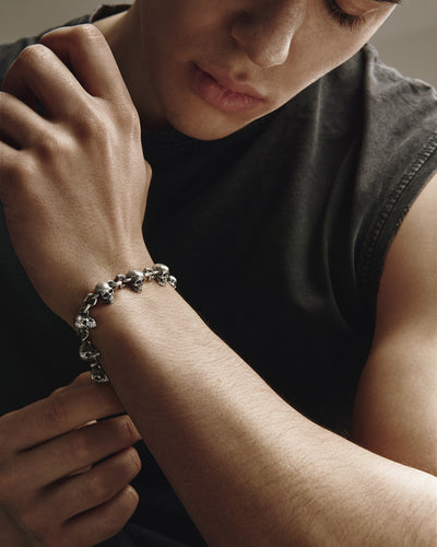 Silver bracelet CARPE DIEM