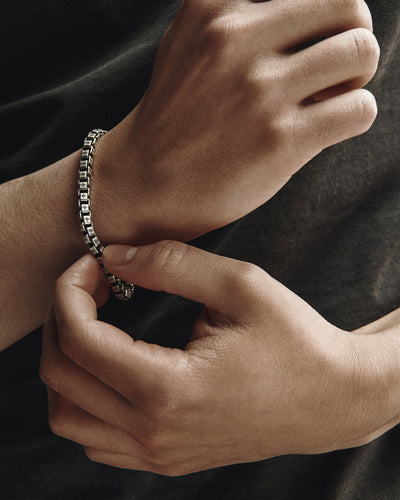 Silver bracelet POLAR STAR