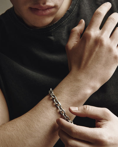 Silver bracelet IMPRINT