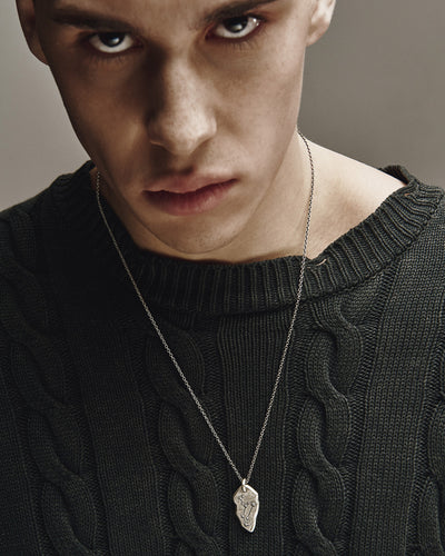 Silver pendant SAGITTARIUS CONSTELLATION on a chain